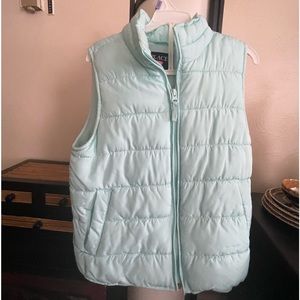 LIGHT BLUE VEST FROM CHILDRENS PLACE